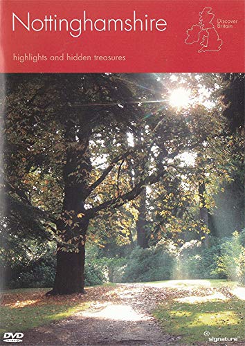 DVD cover for "Nottinghamshire" showing a sunlit path through trees.