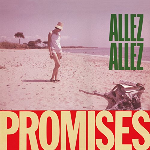 CD cover: woman on beach, text “Allez Allez” and “Promises”.
