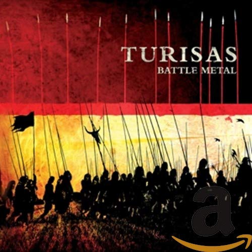 CD cover for Turisasā āBattle Metalā featuring silhouetted soldiers.