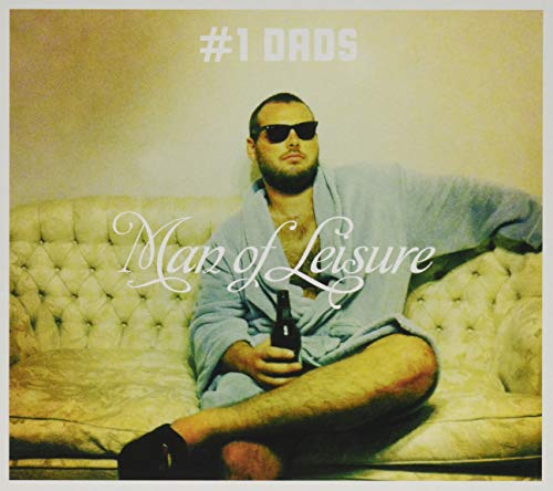 CD cover: man in robe and sunglasses lounging with a beer.