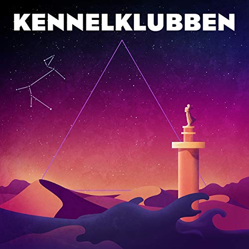 CD cover for Kennelklubben, featuring a desert landscape and constellations.