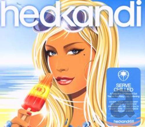 CD cover: blonde woman with sunglasses, holding a red popsicle.