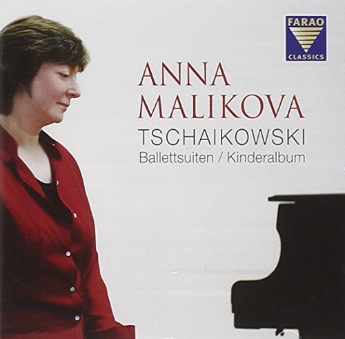 CD cover featuring pianist Anna Malikova and a piano silhouette.