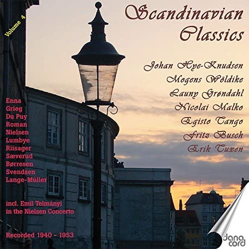 CD cover for "Scandinavian Classics, Vol. 4" featuring a lamppost.