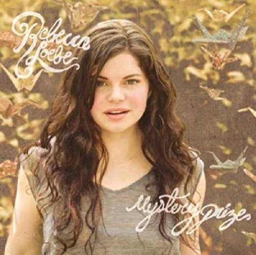 CD cover featuring Rebecca Loebe, with paper airplanes and text.