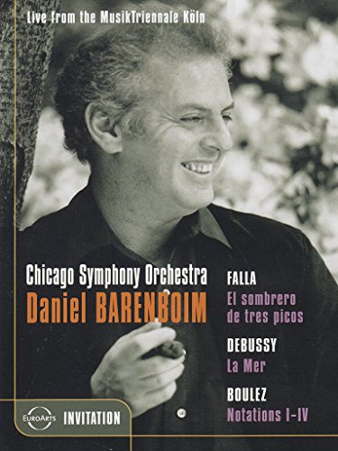 DVD cover featuring conductor Daniel Barenboim and orchestra details.