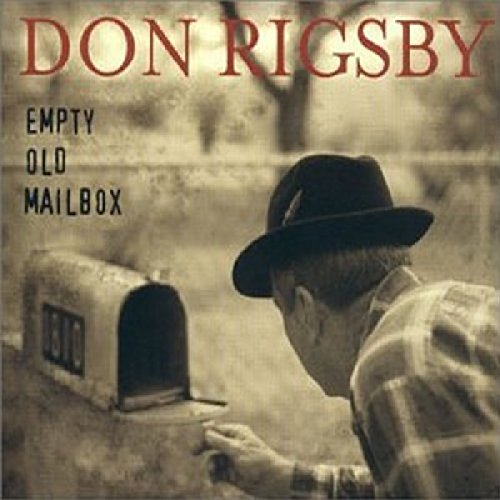 CD cover: man with hat looking at an old mailbox.