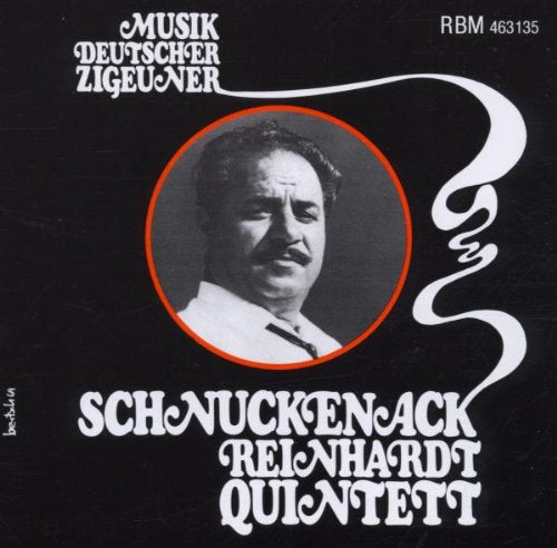 CD cover: black background, portrait of a man, white text.