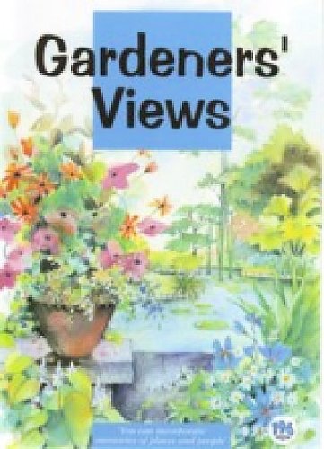 DVD cover for “Gardeners’ Views” with a watercolor garden scene.