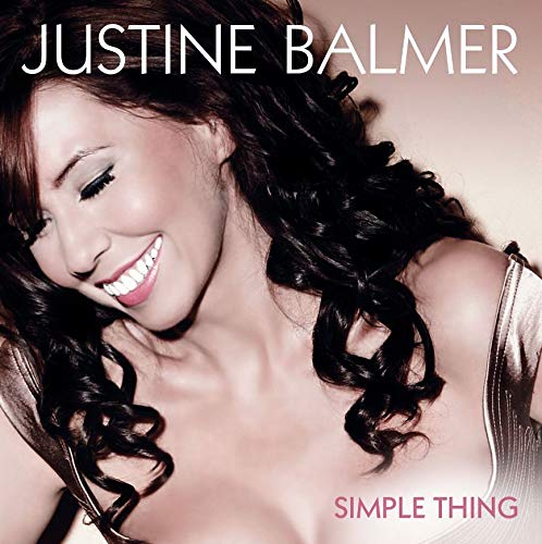 CD cover featuring Justine Balmer with the title “Simple Thing”.