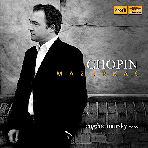 CD cover featuring pianist Eugène Mursky in black and white.