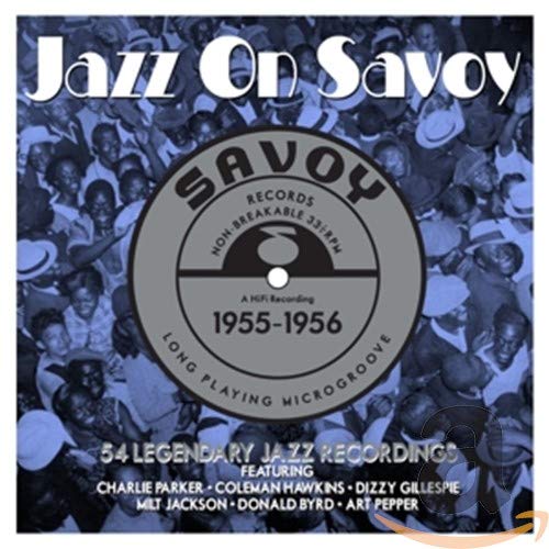 CD cover featuring a blue-tinted crowd photo with a Savoy Records label graphic overlay.