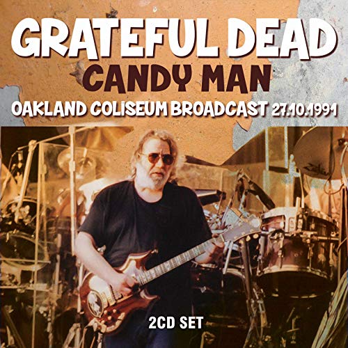Grateful Dead "Candy Man" 2CD set cover featuring a guitarist onstage.