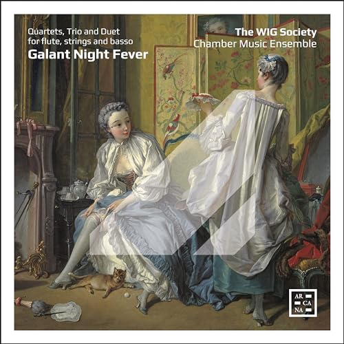 CD cover featuring 18th-century portrait of women in a parlor setting.