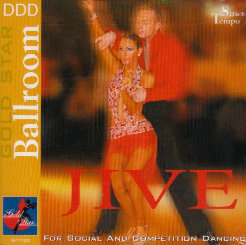 CD cover featuring a couple dancing the Jive in vibrant costumes.