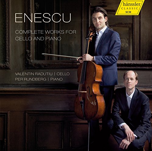 Cello and pianist Valentin Radutiu and Per Rundberg on album cover.