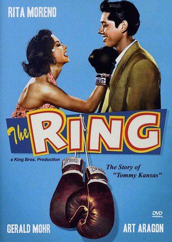 DVD cover for "The Ring" featuring a couple and boxing gloves.