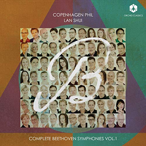 CD cover featuring a collage of faces and a large white "B".