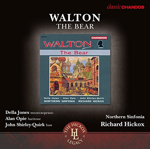 CD cover for Walton’s “The Bear” featuring a Russian cityscape.