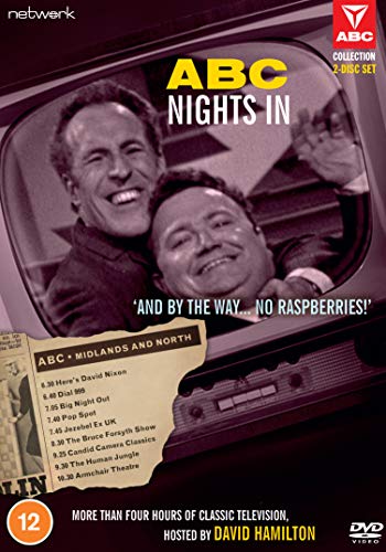 DVD cover for “Abc Nights In: And By The Way… No Raspberries” featuring David Hamilton.