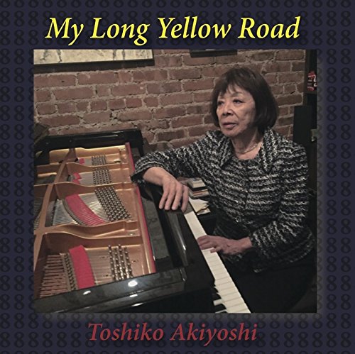 Toshiko Akiyoshi album cover featuring the pianist at a grand piano.