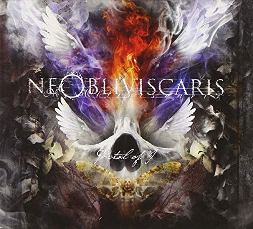 CD cover for Ne Obliviscarisā āPortal Of Iā with skull and wings.