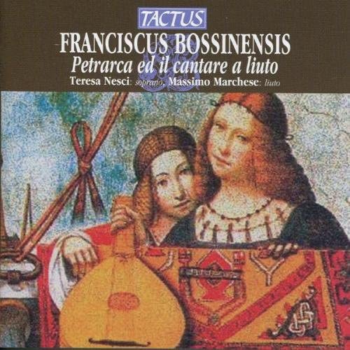 CD cover: Renaissance painting with a lute and two figures.