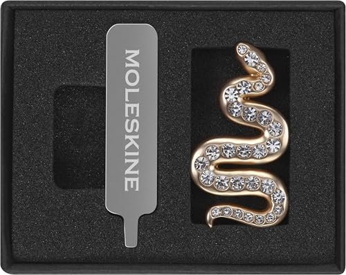 Moleskine Year Of The Snake Crystal Snake Silver Notebook