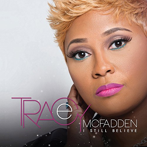 CD cover featuring a close-up portrait of singer Traciy McFadden.