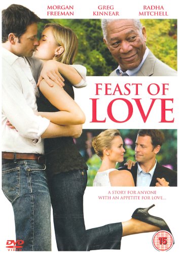DVD cover for "Feast of Love" featuring couples and Morgan Freeman.