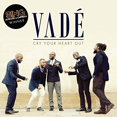 CD case for Von Vade’s “Cry Your Heart Out” album, with barcode.
