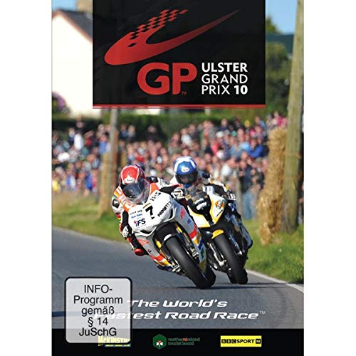 DVD cover featuring motorcycle racers competing on a winding road course.