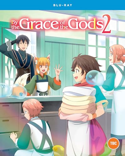 By The Grace Of The Gods" Season 2 Blu-ray cover with anime characters.