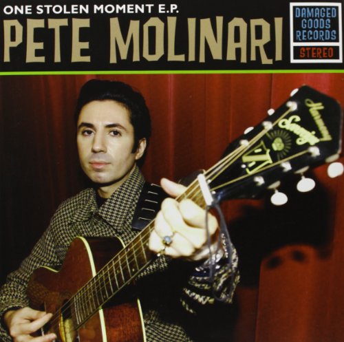 Vinyl record cover featuring a portrait of Pete Molinari with a guitar.