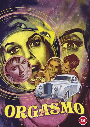 DVD cover with a woman’s face, a couple, and a vintage car.