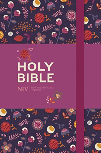 NIV Pocket Floral Notebook Bible: New International Version