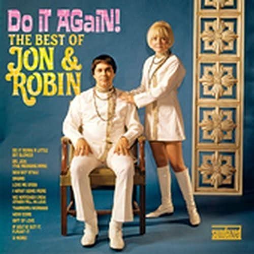 CD cover featuring Jon & Robin, a musical duo, in 1970s attire.