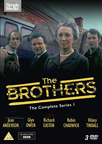 DVD cover for “The Brothers” series 1, featuring four actors.