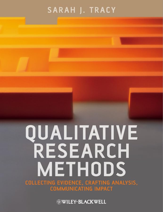 Qualitative Research Methods: Collecting Evidence