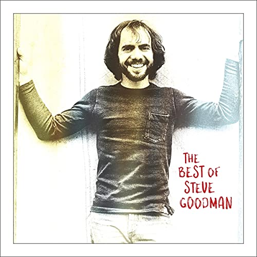 Steve Goodman album cover featuring a smiling man with arms raised.