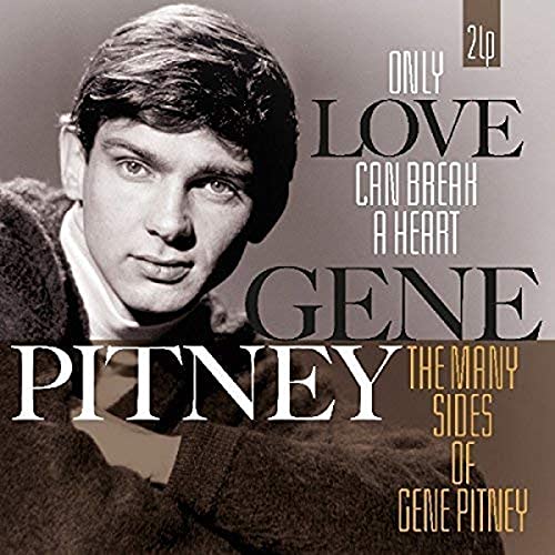 Gene Pitney portrait album cover for a 2LP vinyl record.