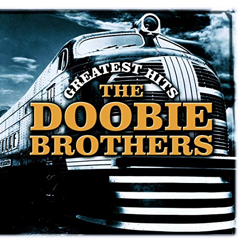 Doobie Brothers Greatest Hits CD cover featuring a silver locomotive.