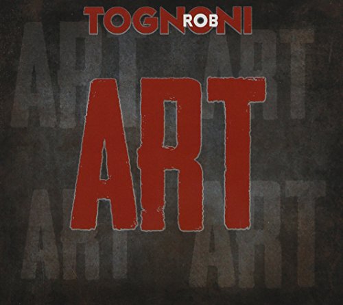 CD cover for Tognoni Rob’s “Art” with bold red text on a dark background.