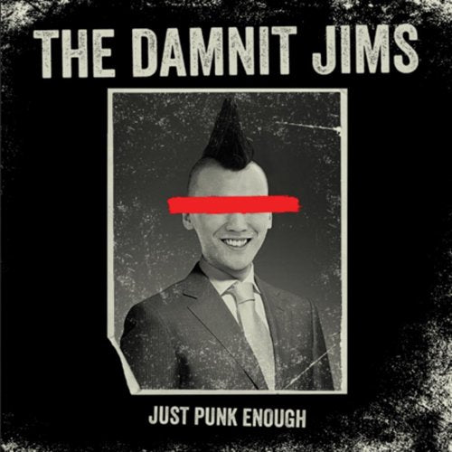 CD cover: black background, portrait of a man with a mohawk, eyes obscured.