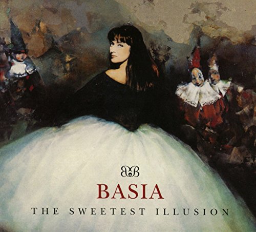 Album cover for Basia’s “The Sweetest Illusion” featuring a woman in a gown.