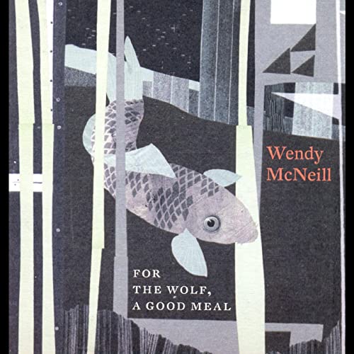 Vinyl record cover: patterned fish illustration with text “For The Wolf.”