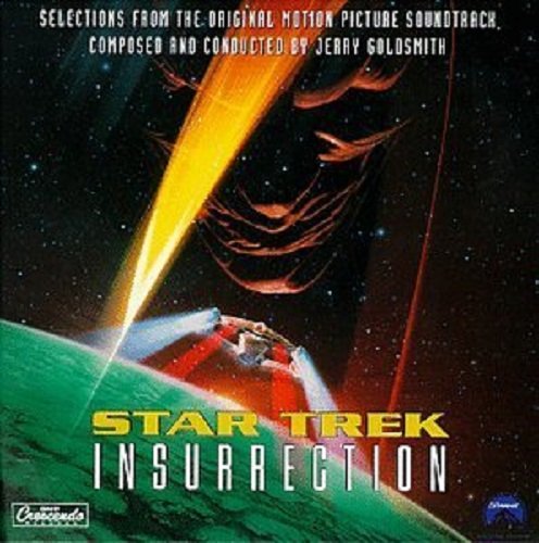 CD cover for “Star Trek: Insurrection” soundtrack by Jerry Goldsmith.