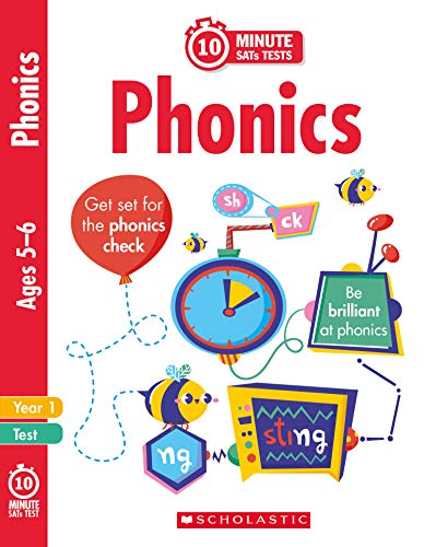10-Minute quick practice phonic check activities for children ages 5-6 (Year 1). Perfect for Home Learning. (10 Minute SATs Tests)