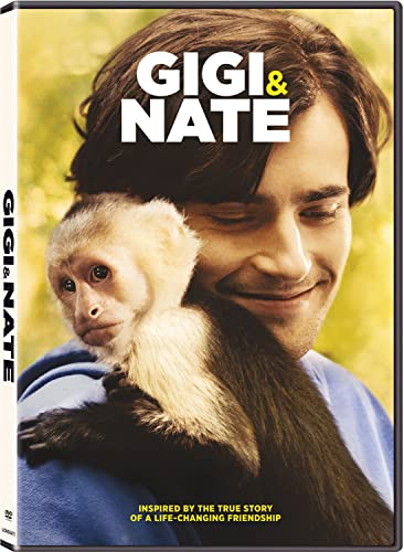 DVD cover featuring a man smiling with a capuchin monkey on his shoulder.