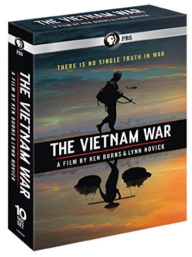 DVD boxset cover for Ken Burns & Lynn Novick’s “The Vietnam War.”